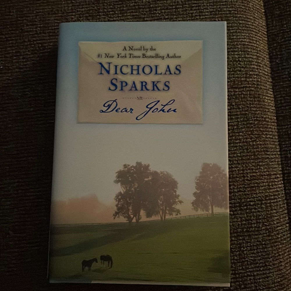 Like brand new, hardcover, Nicholas Sparks book.